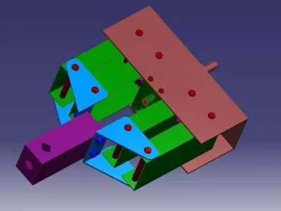 Robotic gripper Free 3D model