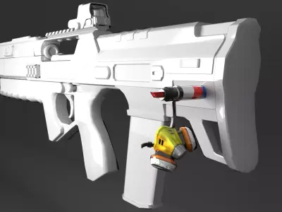 The Mask Charm Low-poly 3D model