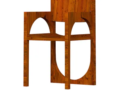 Loupe chair 3D model