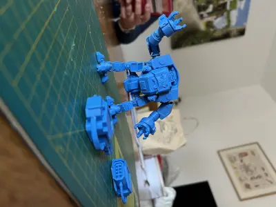 Dreadnaught kit 3D print model