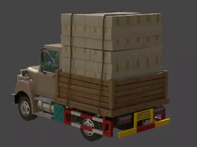 truck 3D model buy