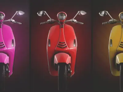 Vespa 946 Scooter 3D model