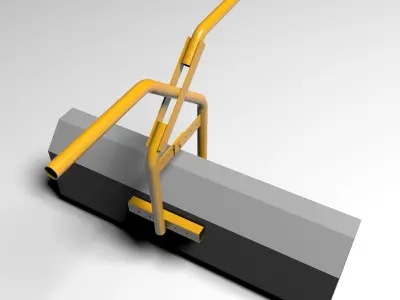 Grip pliers for the border 3D model