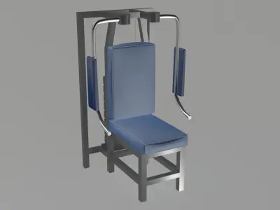 Training Atlas Low-poly 3D model
