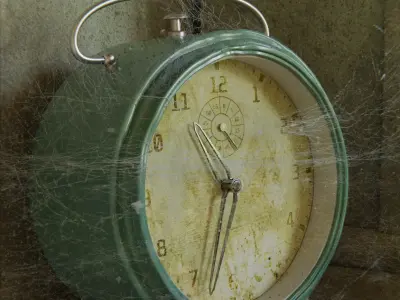 Old Clock 3D model