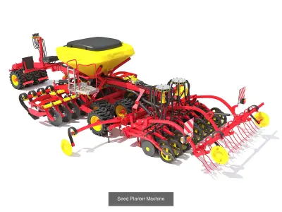 Farm Equipment Collection 2 3D Model Pack
