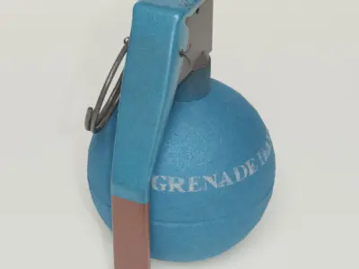 M67 Training Grenade 3D model