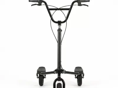 Trikke Freedom Electric Trike Low-poly 3D model
