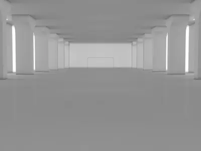 Sci Fi Warehouse 3D model purchase