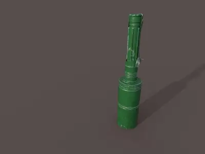 Hand grenade 3D model 4