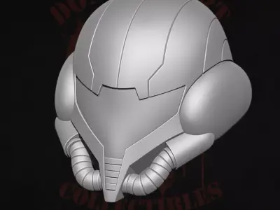 Samus Metroit Fan Art STL Files for Action Figures 3D print model