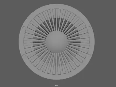 Industrial parts 01 3D model