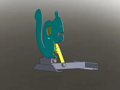 Field target - squirrel Free 3D model