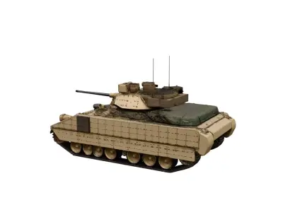 BMP 3 Infantry Fighting Vehicle Military IFV 3D model