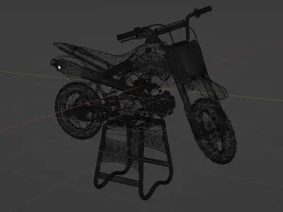 HONDA CRF 50 3D MODEL 3D model