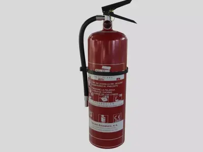 Fire extinguisher - Safety and Emergency Equipment Low-poly 3D model