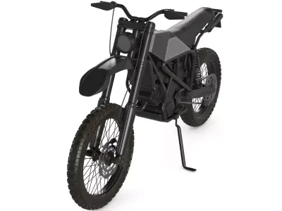 Adventure Motorcycle 3D model get