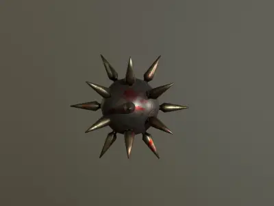 Mace Weapon  Free low-poly 3D model