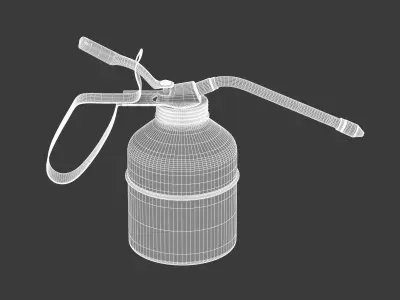 Garage Oil Can 3D model