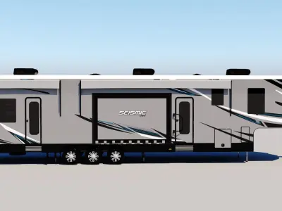 jayco SEISMIC 400w trailer house 3D model