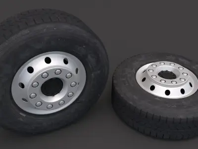 Off-Road Wheel 02 3D model