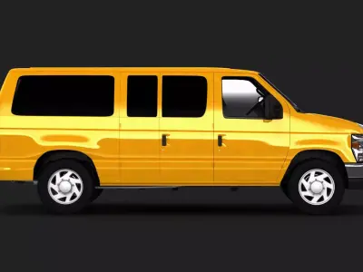 Econoline Wagon 3D model