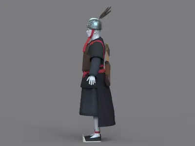 02-Ancient Chinese Armor-Shang Dynasty 3D model