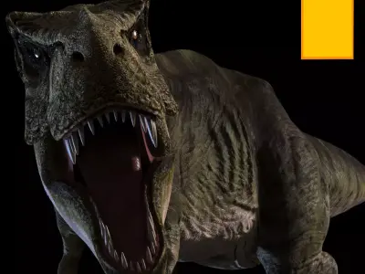 T Rex Forever - 8K 3D model