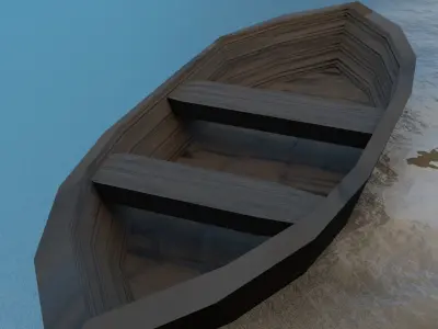 Old Boad 3D model
