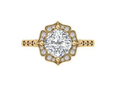 Wedding Ring  3D print model 314
