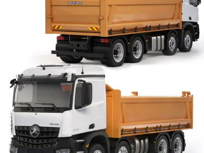 Mercedes-Benz Arocs 3245 tipper 2021 3D model