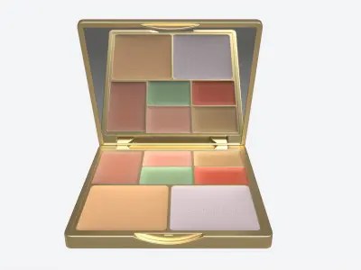 Color Correcting Palette Stila 3D model