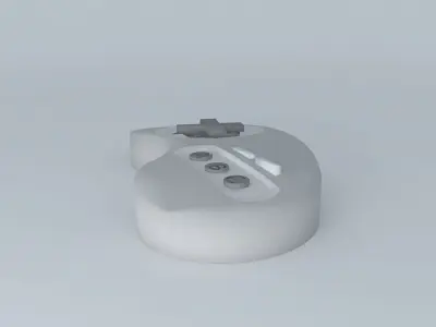 controle de Mega Drive III mega drive control Free 3D model