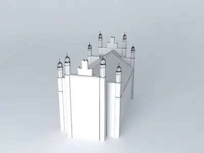 The Dunaszerdahely i Synagogue Free 3D model