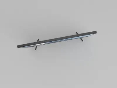 Television Low-poly 3D model purchase
