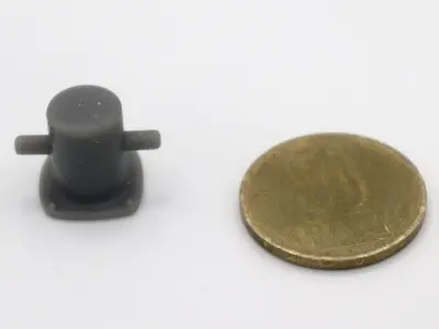 Set of 2 martim port bollard 1 train model  3D print model