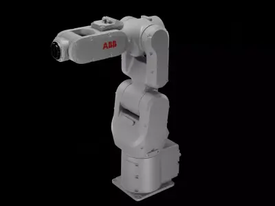Abb Irb 1100 Industrial Robotic Arm 3D model