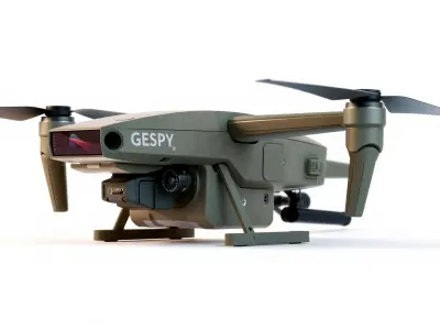 GeoSpy Drone Military Camouflage model pack Low-poly 3D model