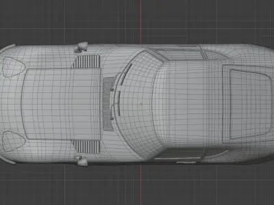 car gt2000 Free low-poly 3D model