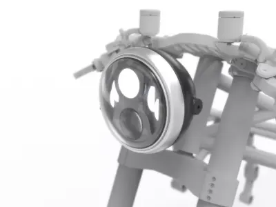 Motodemic Evo 2 Headlight 3D model