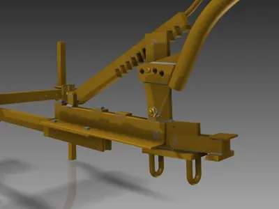 Cassine metal tool 3D model