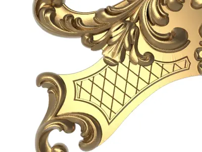 decorative pattern ready for 3D printing 3D model 69