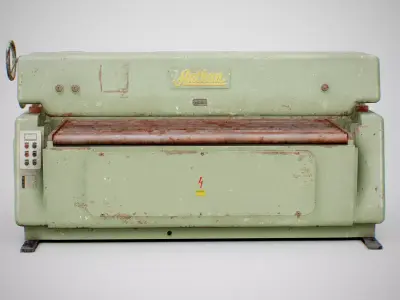 Sanding Machine - Anthon 01 Used Low-poly 3D model