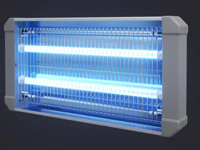 Ultraviolet Sterilization Germicidal UV Hand Lamps  3D model