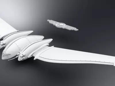 Totenkopf Drone scale model 3D print model