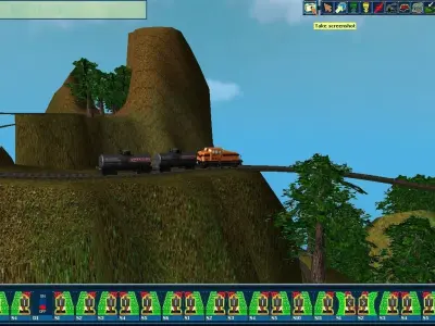 Rule the rail  layout   3D model