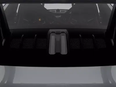 Porsche 911 GT3 RS 992 2023 High Detail Game Ready Cinematic Low-poly 3D model