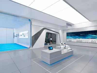 Future Manufacturing Hub 3D model