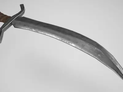 Blade Weapons Pack Low-poly 3D model