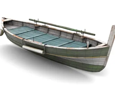 Fishing Boats 3D Model Pack